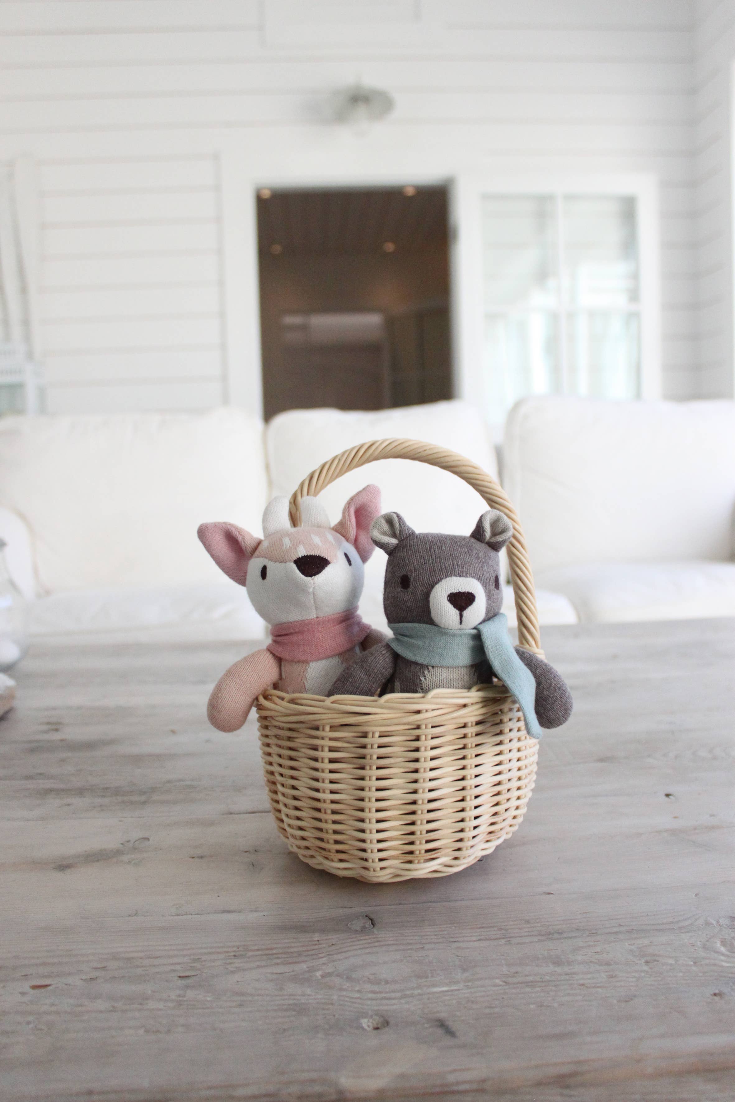 Fred der Bär, gestricktes Spielzeug - nila kids