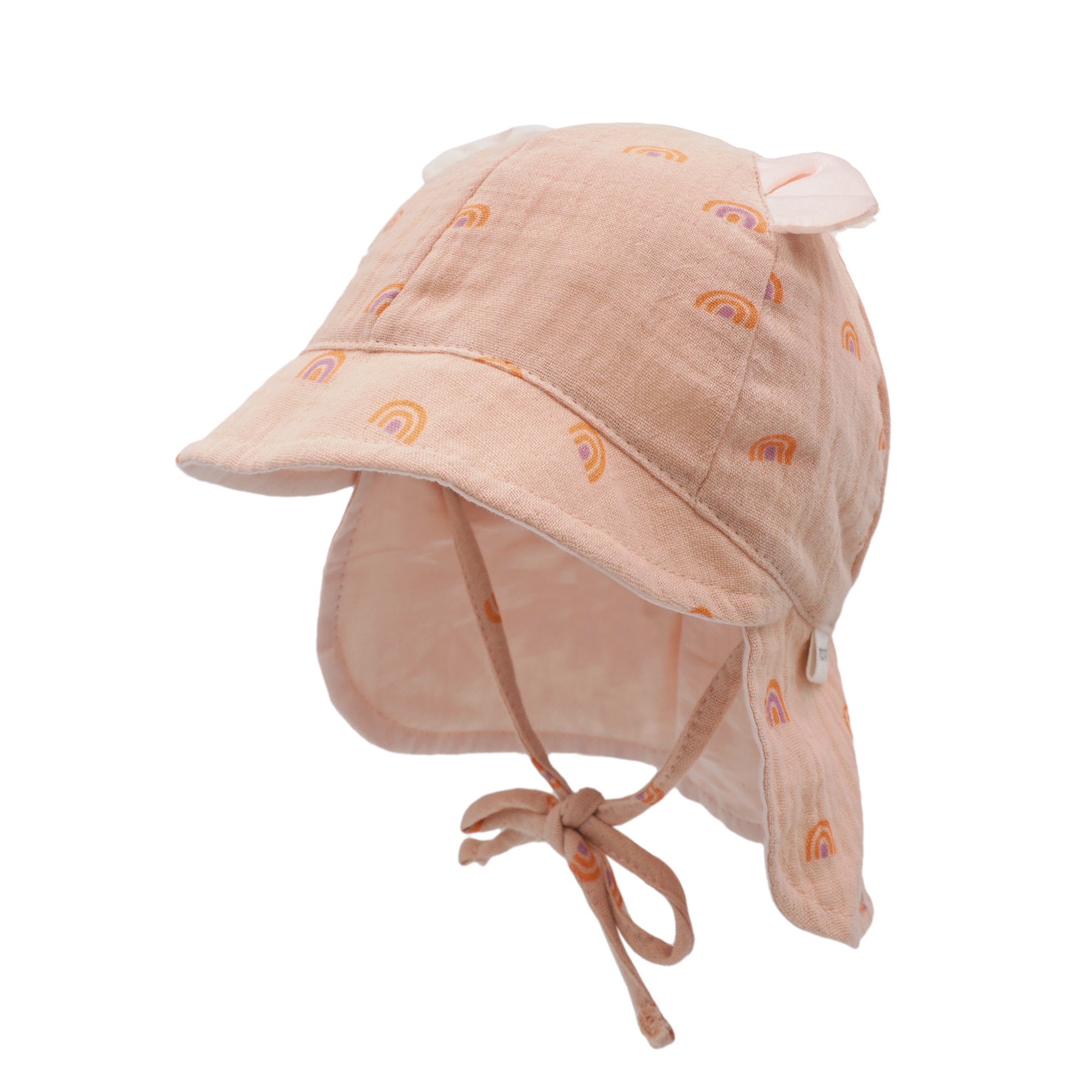 GOTS BABY-Schildmütze, Öhrchen - nila kids