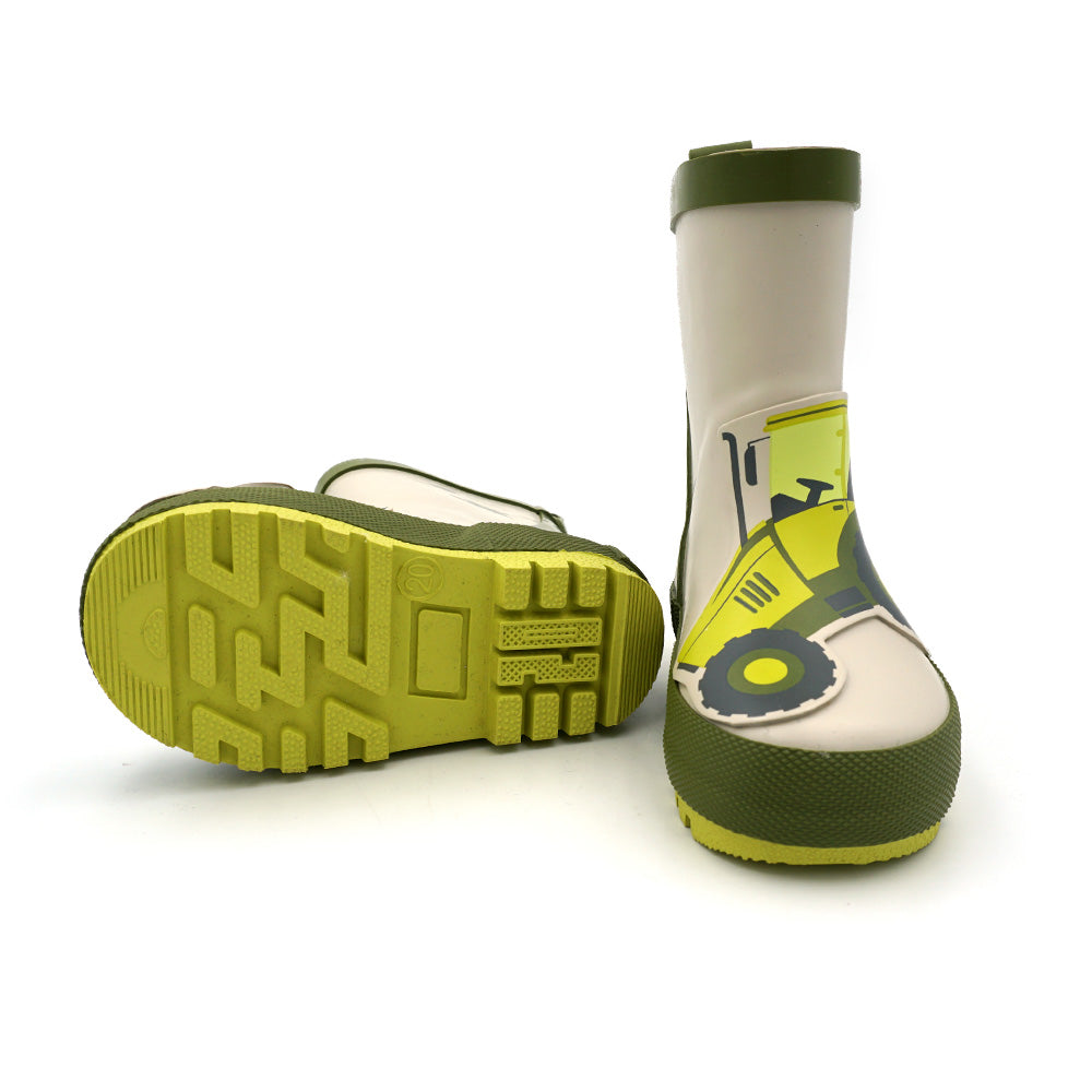 Gummistiefel „Traktor“ – 100 % wasserdicht & robust | Aus Naturkautschuk - nila kids