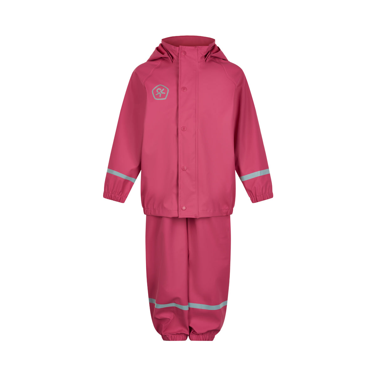 Regenjacke mit Regenhose pink - nila kids