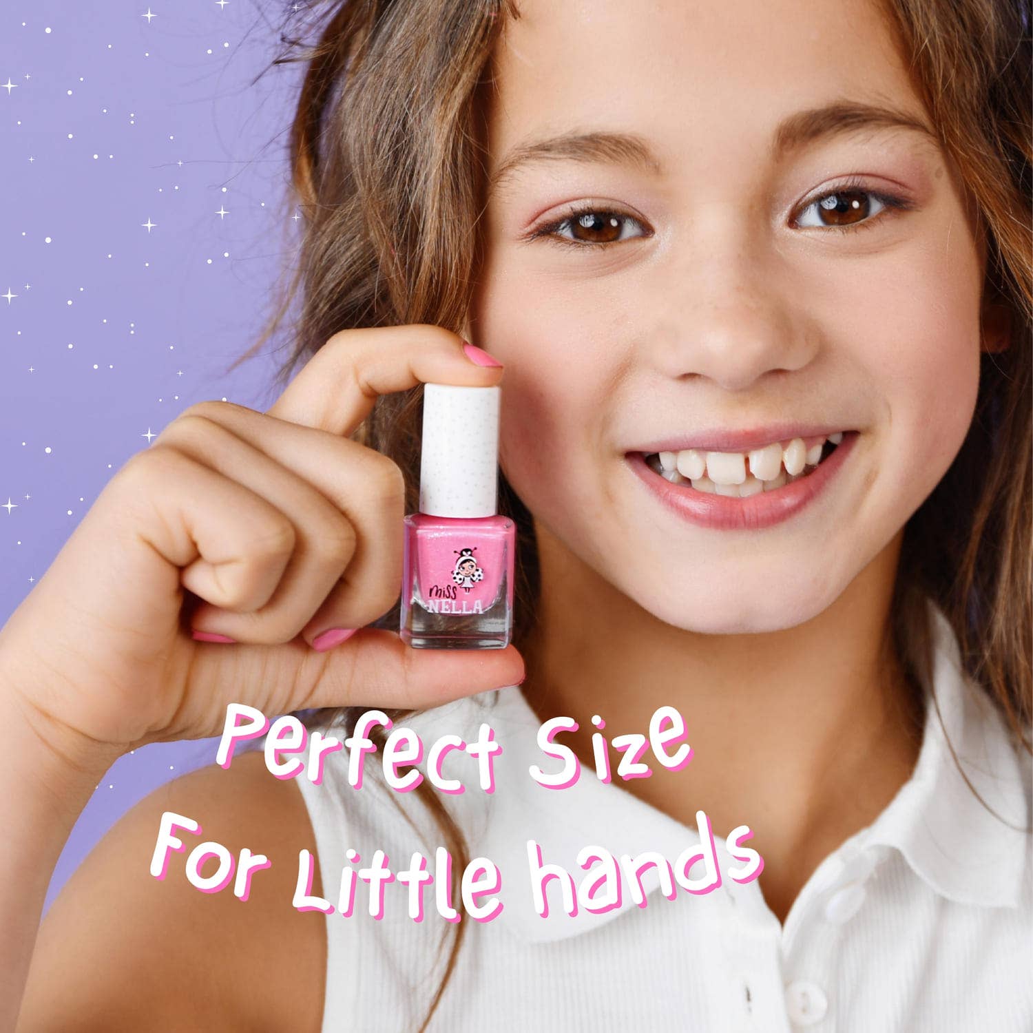 Miss Nella Peel-Off Nagellack für Kinder – Marshmallow Overload - nila kids