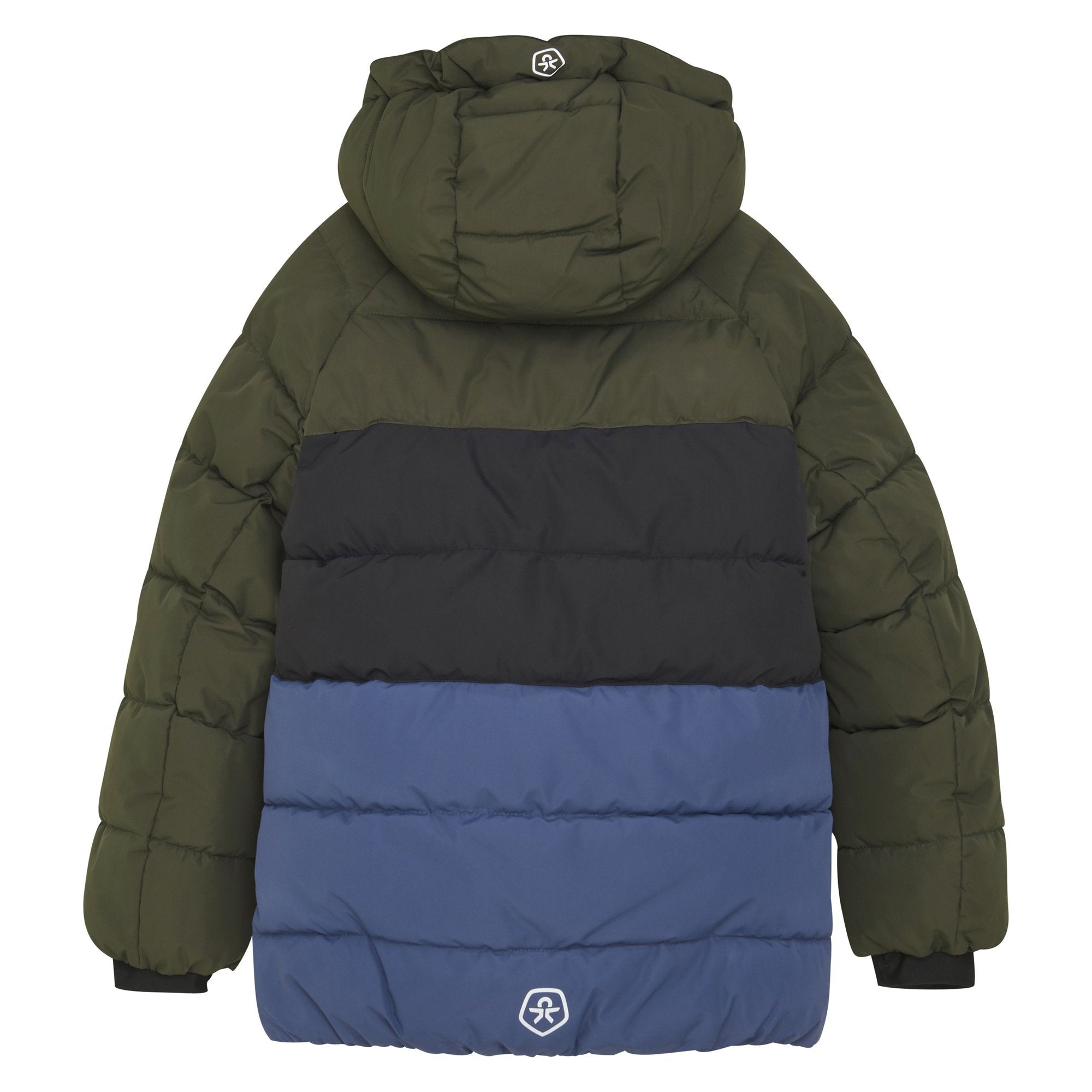 Ski Jacke Colorblock quilt