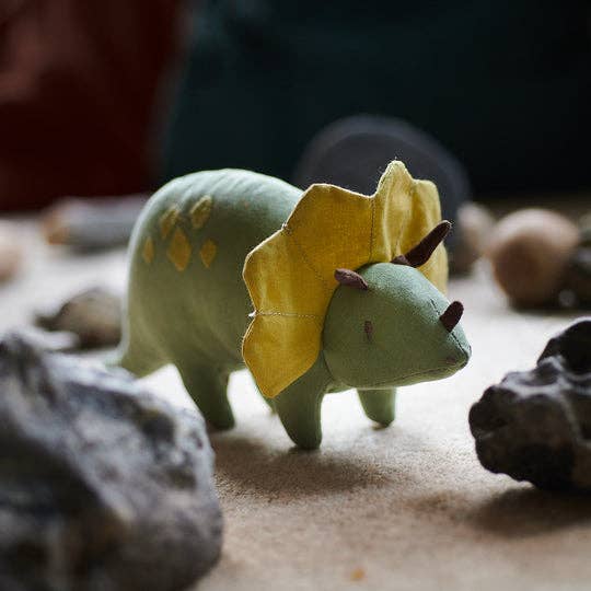 Trike Dinosaurier-Spielzeug aus Leinen für Kinder - nila kids