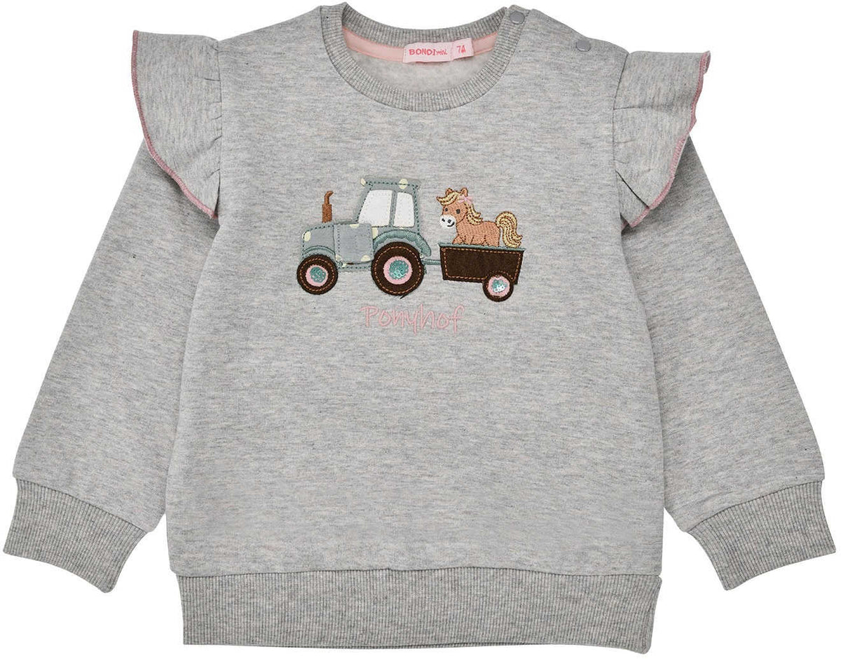 Sweatshirt 'Pferdegespann' - nila kids