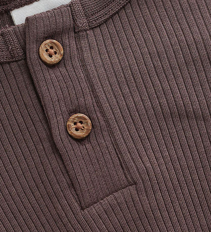 Body langarm Tencel - Chocolate Chip - nila kids