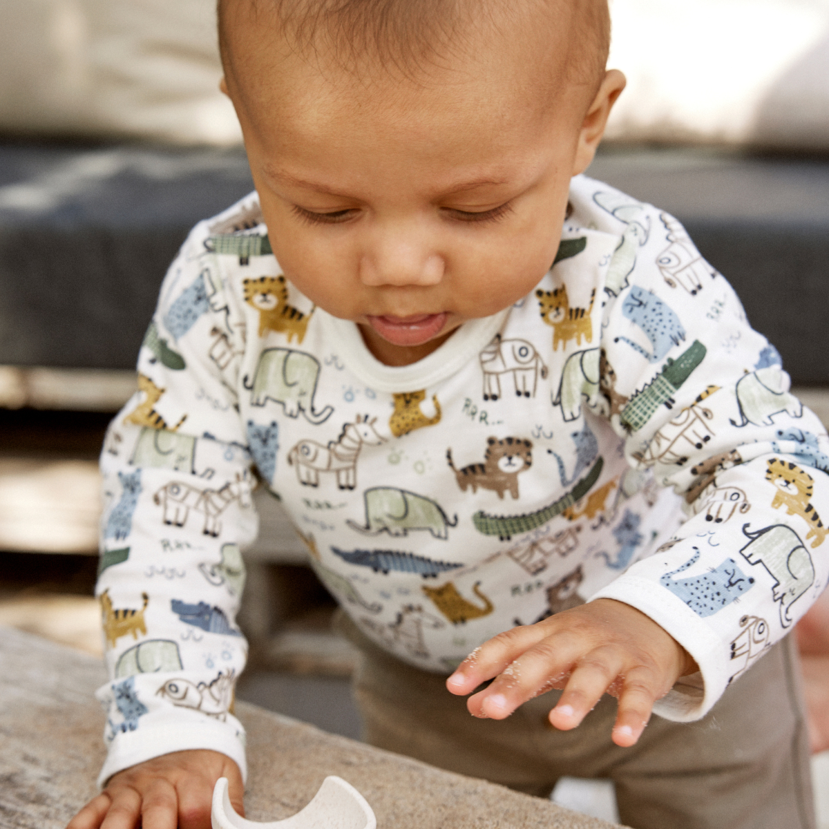Shirt Langarm  Safari - nila kids