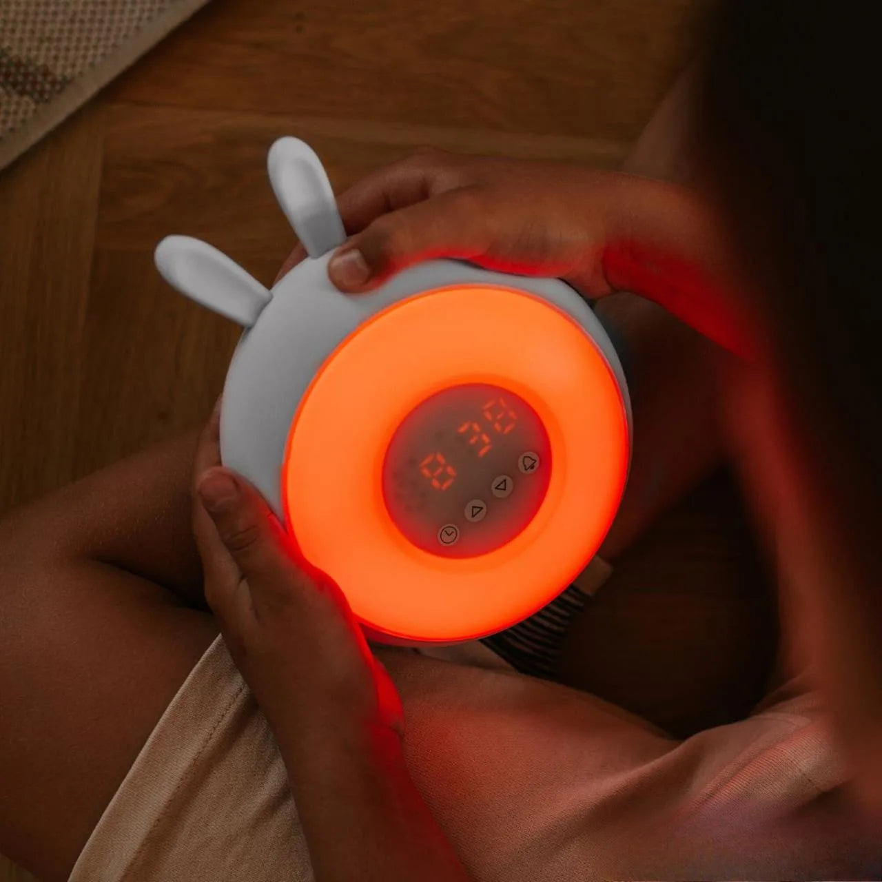 Wecker und LED Lampe Hase - nila kids