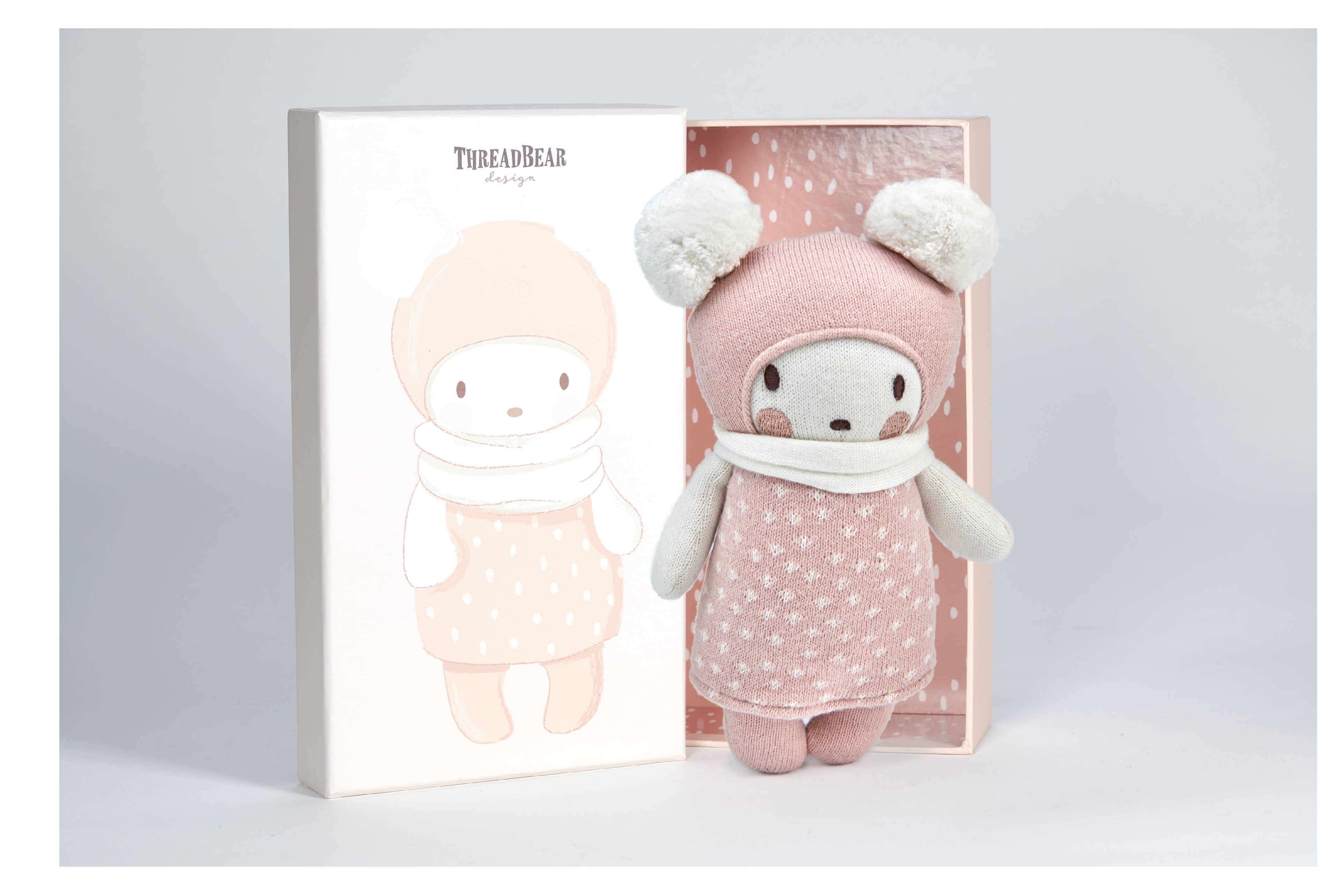 Baby Bella gestrickte Puppe in Geschenkbox - nila kids