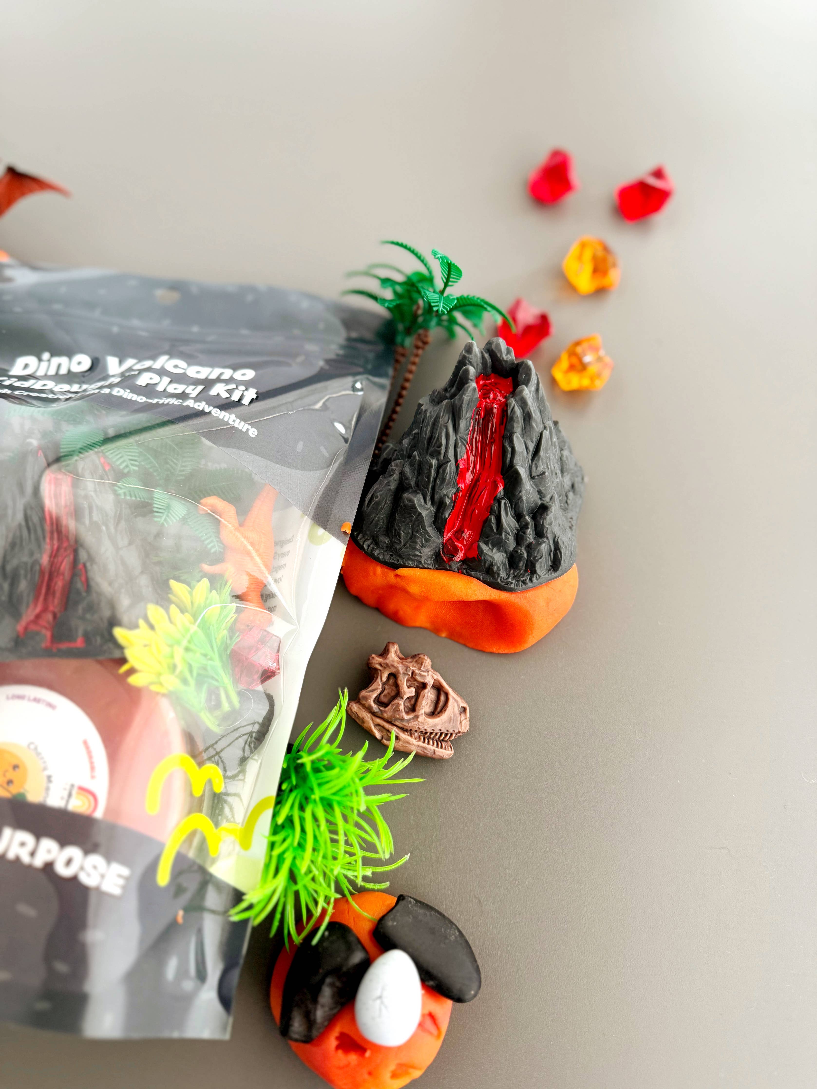 Dino Vulkan KidDough Spielset - nila kids
