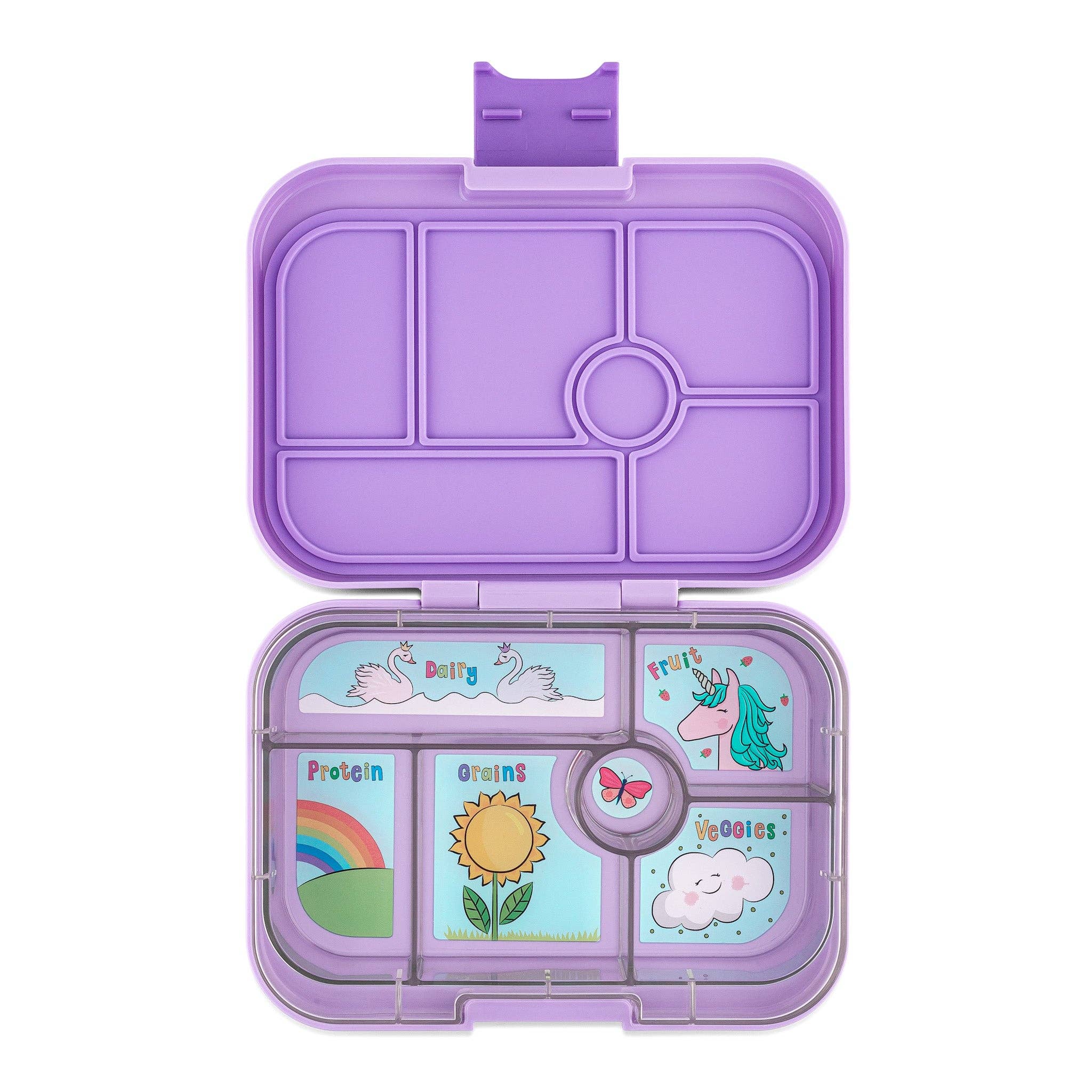 Auslaufsichere Bento-Lunchbox für Kinder - Yumbox Lavande Lila (Einhorn) - nila kids