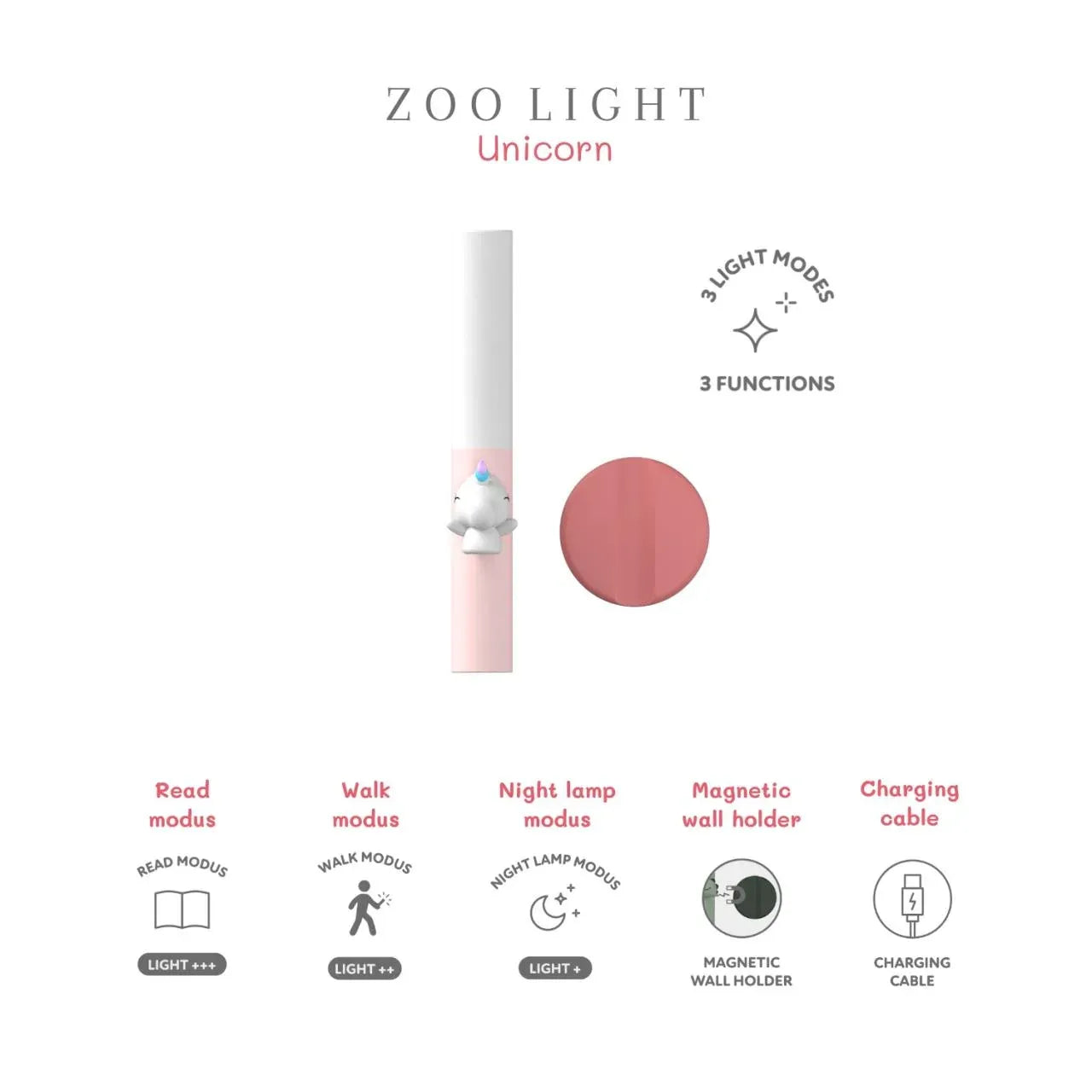 Nachtlicht - Zoo Light Unicorn