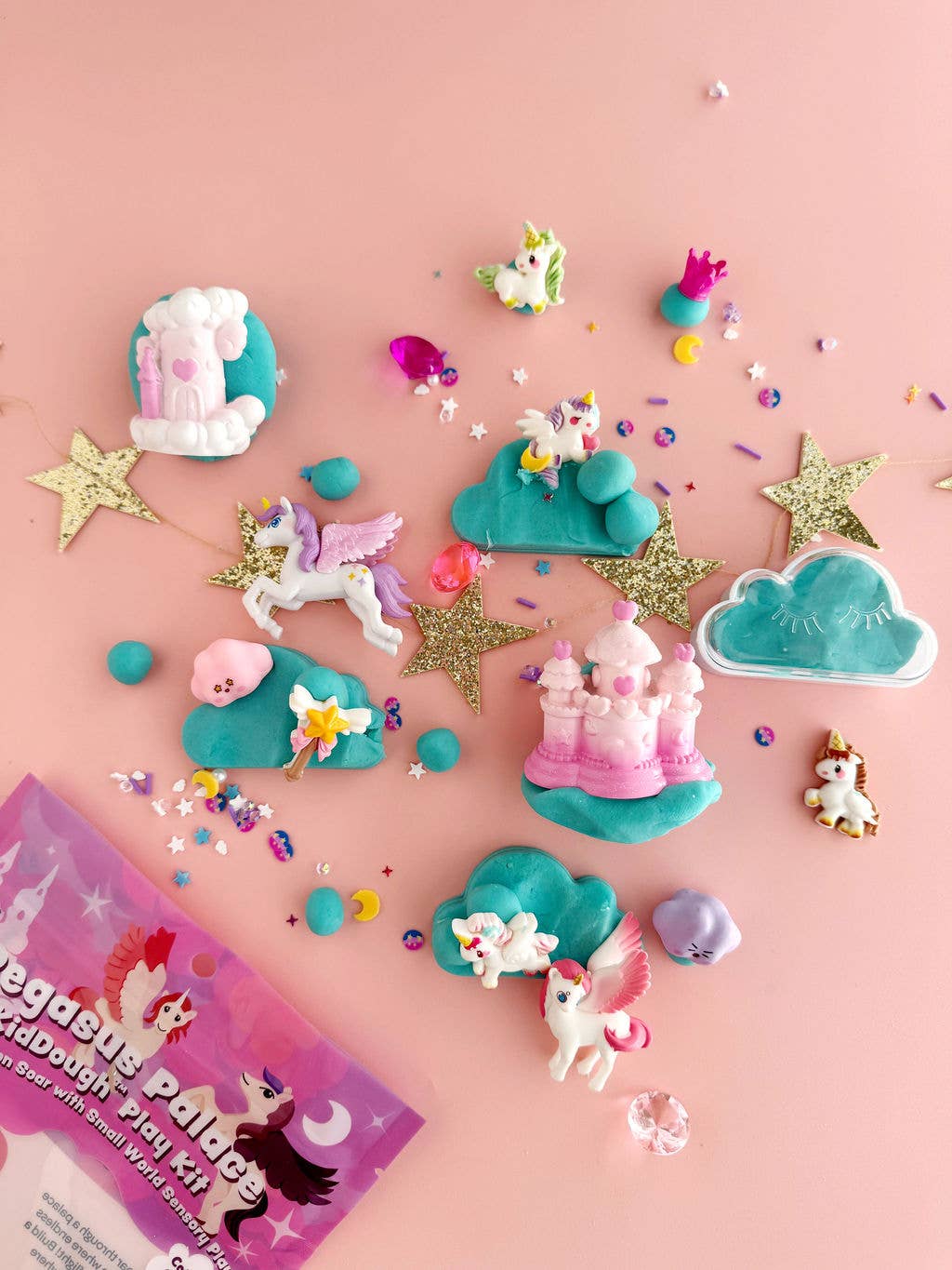Pegasus-Palast KidDough Spielset