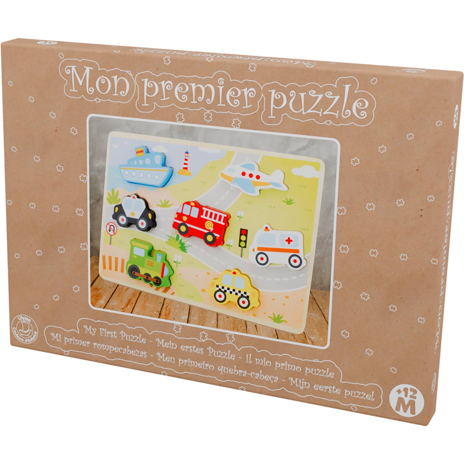 Holzpuzzle Fahrzeuge - nila kids