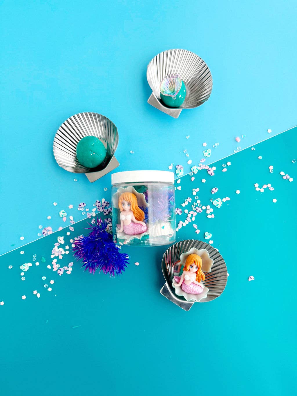 Mermaid Mini Dough-To-Go - nila kids